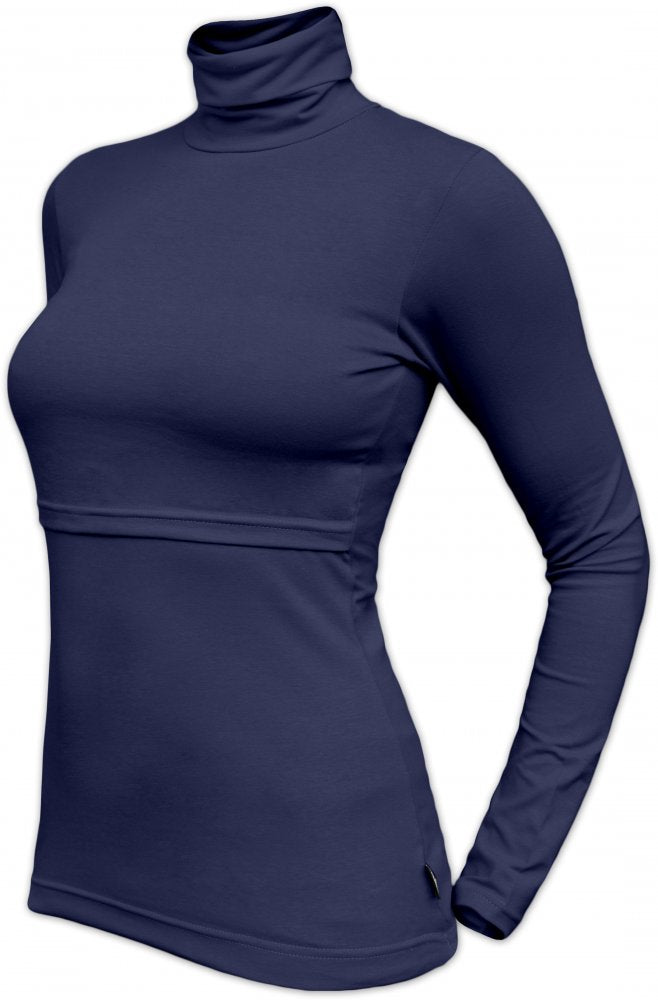 Kojicí rolák Kateřina - tmavě modrý - L/XL