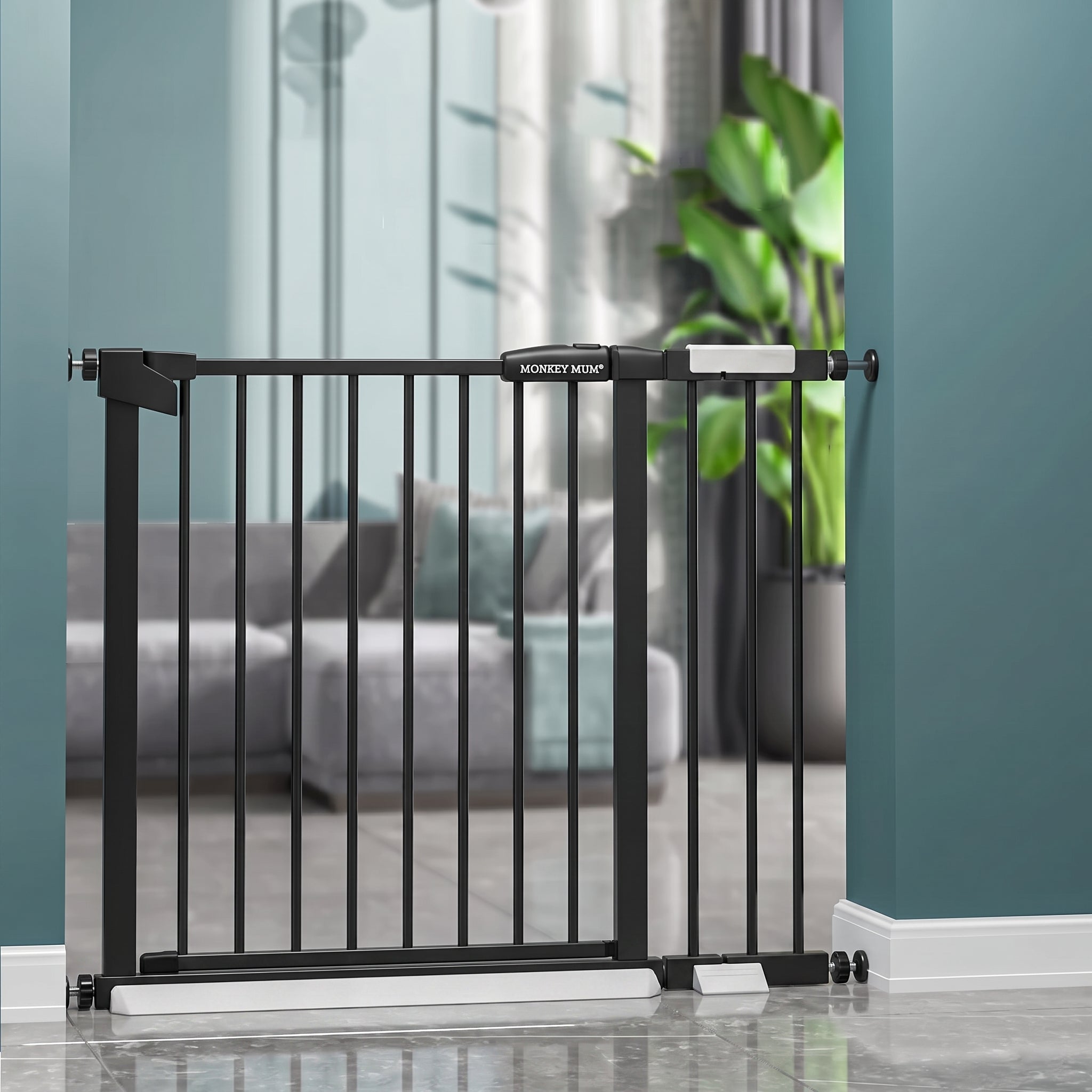 Bezpečnostní zábrana Monkey Mum® - Černá