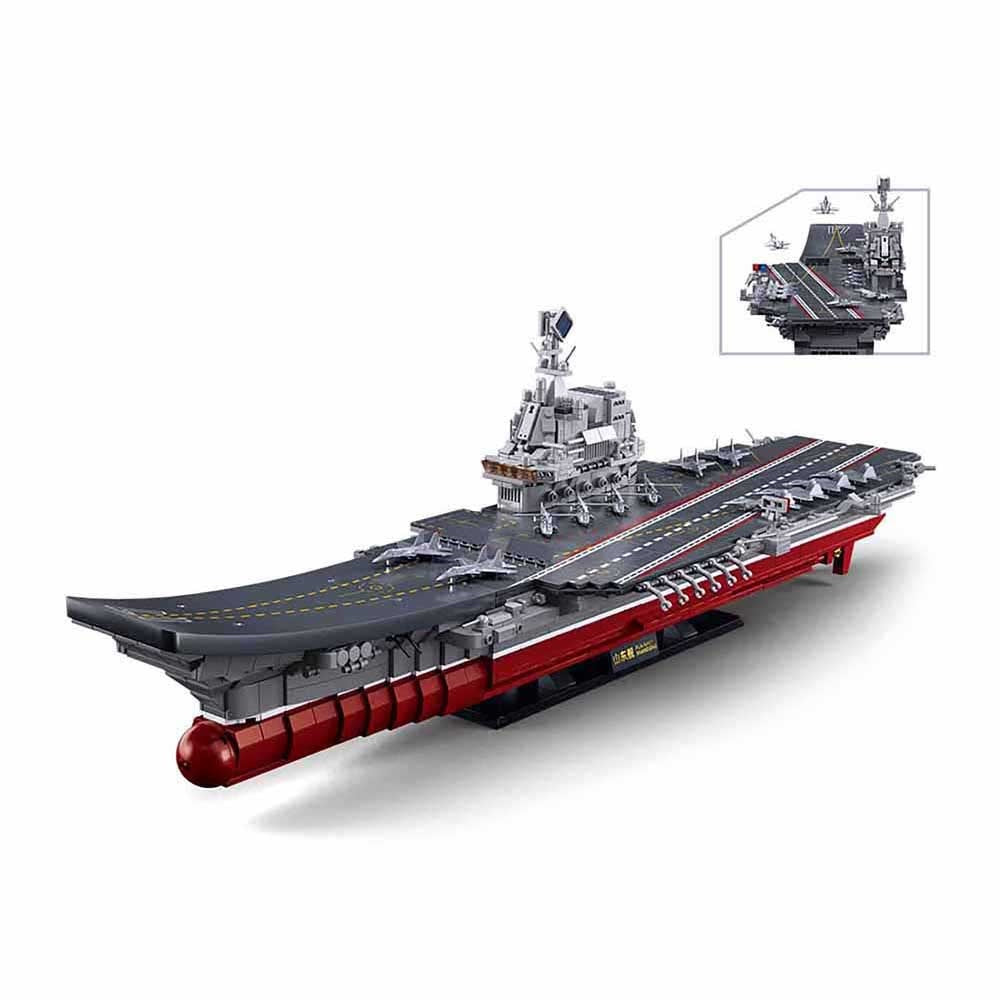 Sluban Model Bricks M38-B1189 Letadlová loď Shandong