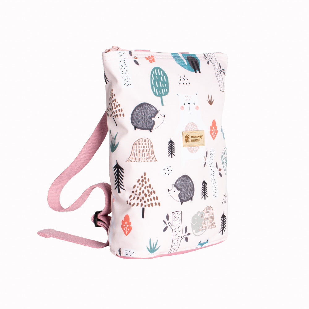 Dětský softshellový batůžek Monkey Mum® - Denní zvířátka