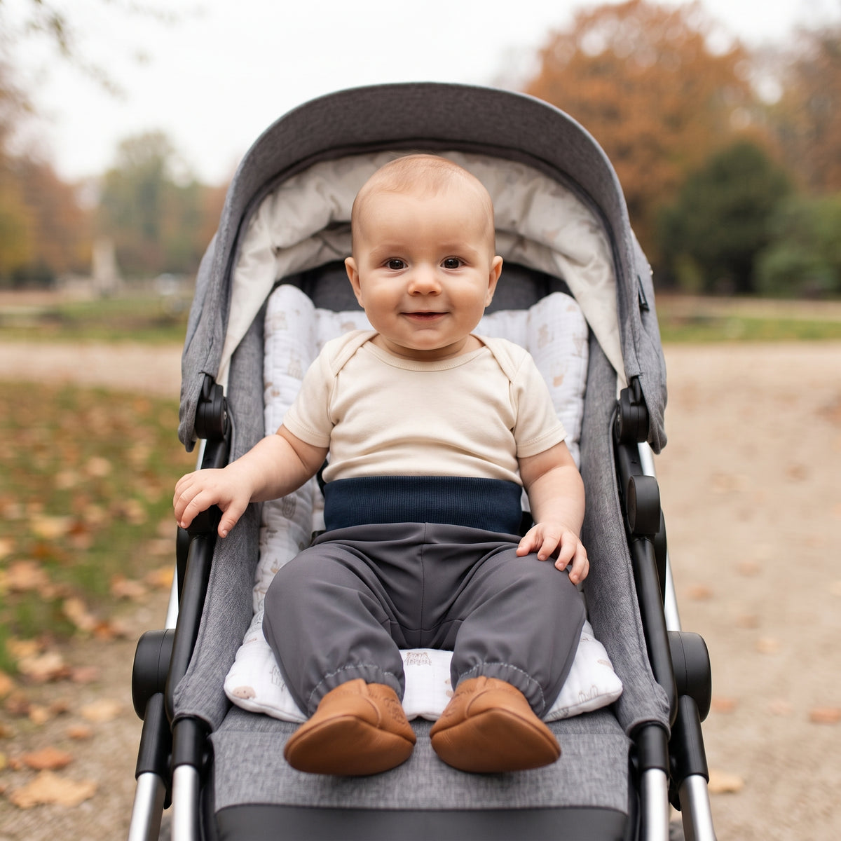 Dětské softshellové kalhoty s membránou Monkey Mum® - Tajuplný výlet