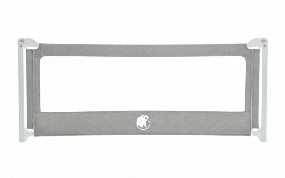 Zábrana na postel Monkey Mum® Popular - tmavě šedá - design