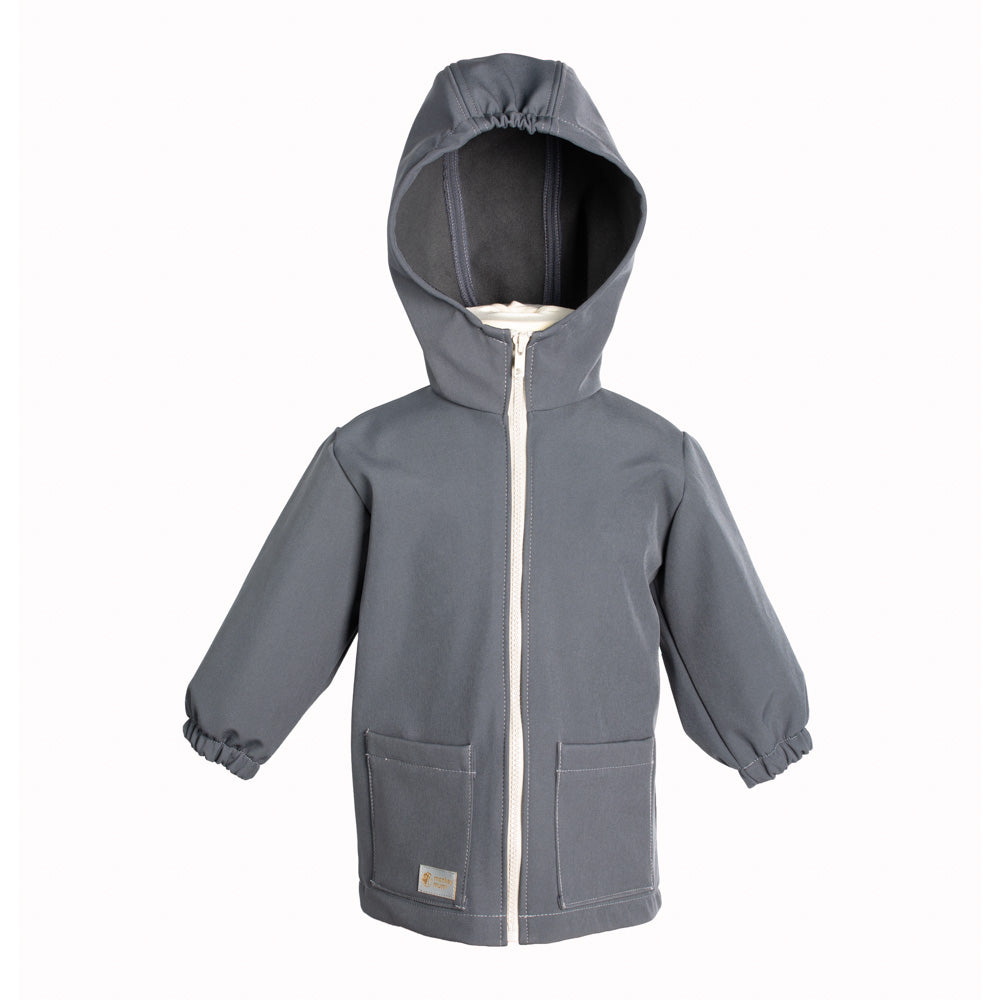 Dětská softshellová bunda s membránou Monkey Mum® - Tajuplný výlet