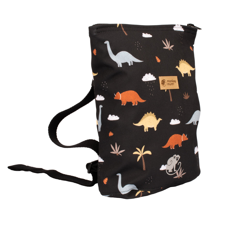 Dětský softshellový batůžek Monkey Mum® - Dinosauří cesta