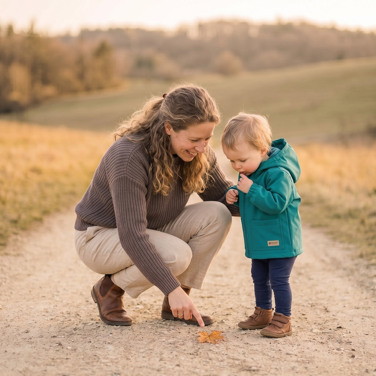 Dětská softshellová bunda s membránou Monkey Mum® - Veselá ještěrka