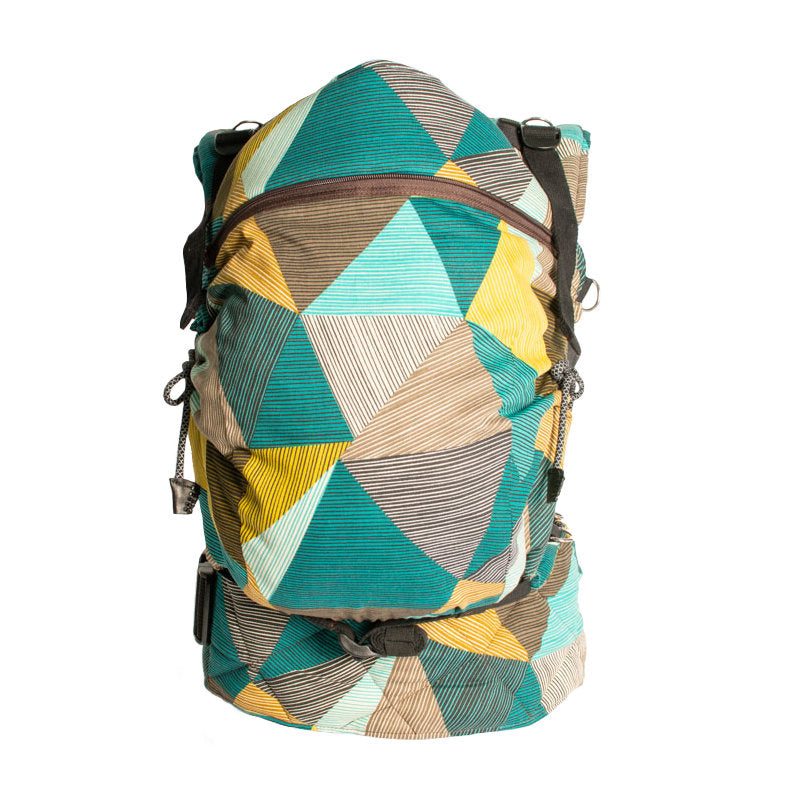 Monkey Mum® Ergonomické rostoucí nosítko Carrie - Půvab geometrie