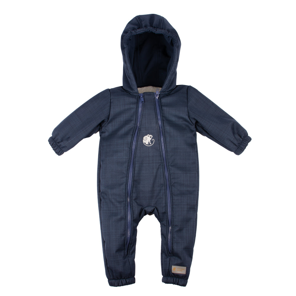 Monkey Mum® Dětská zimní softshellová kombinéza s beránkem - Pohádkový večerníček, 2. jakost - vel. 62/68