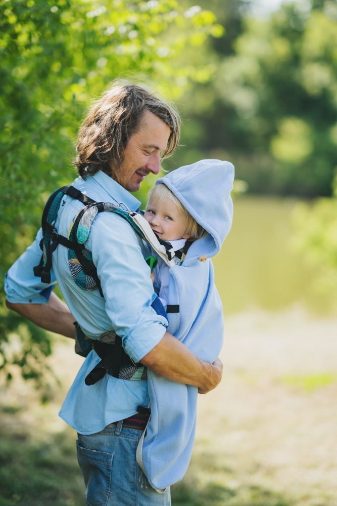 Monkey Mum® Ergonomické rostoucí nosítko Carrie - Půvab geometrie