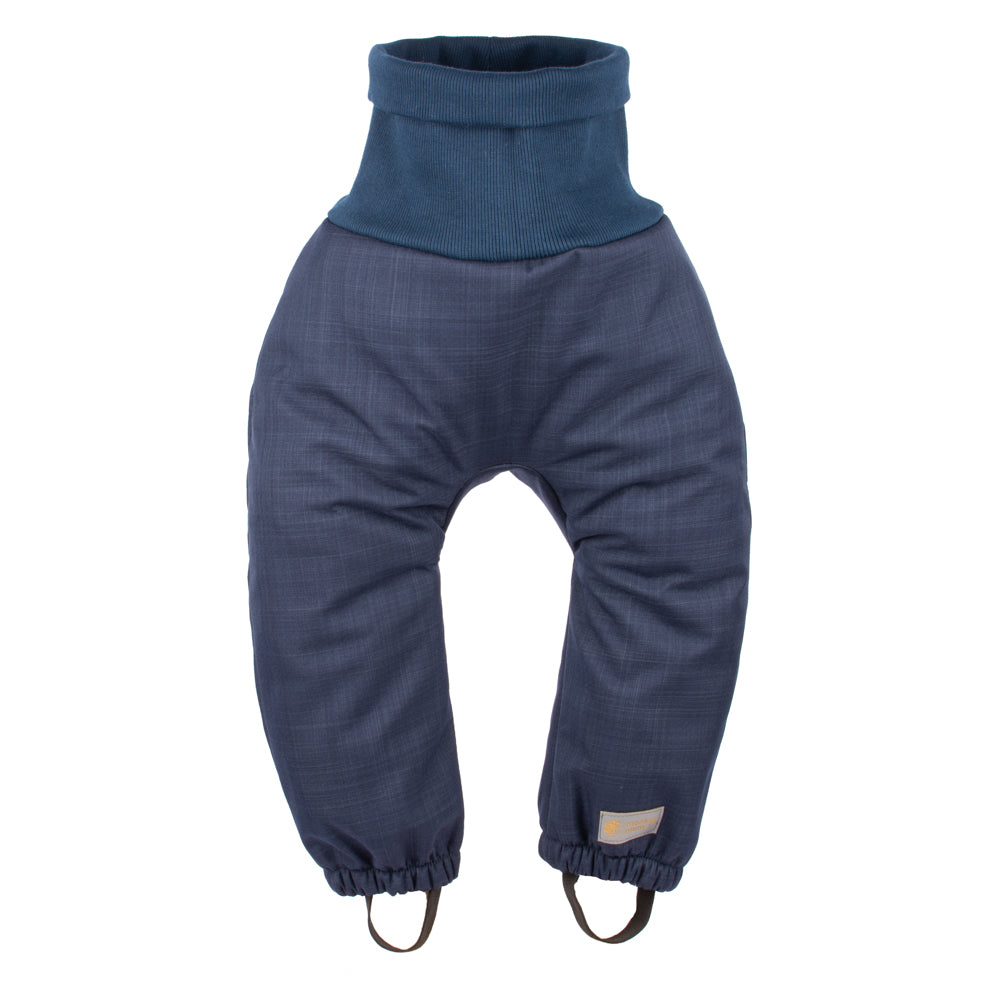 Dětské rostoucí zimní softshellové kalhoty s beránkem Monkey Mum® - Pohádkový večerníček