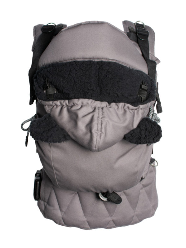 Monkey Mum® Zateplená kapuce k nosítku Carrie - Svěží vánek