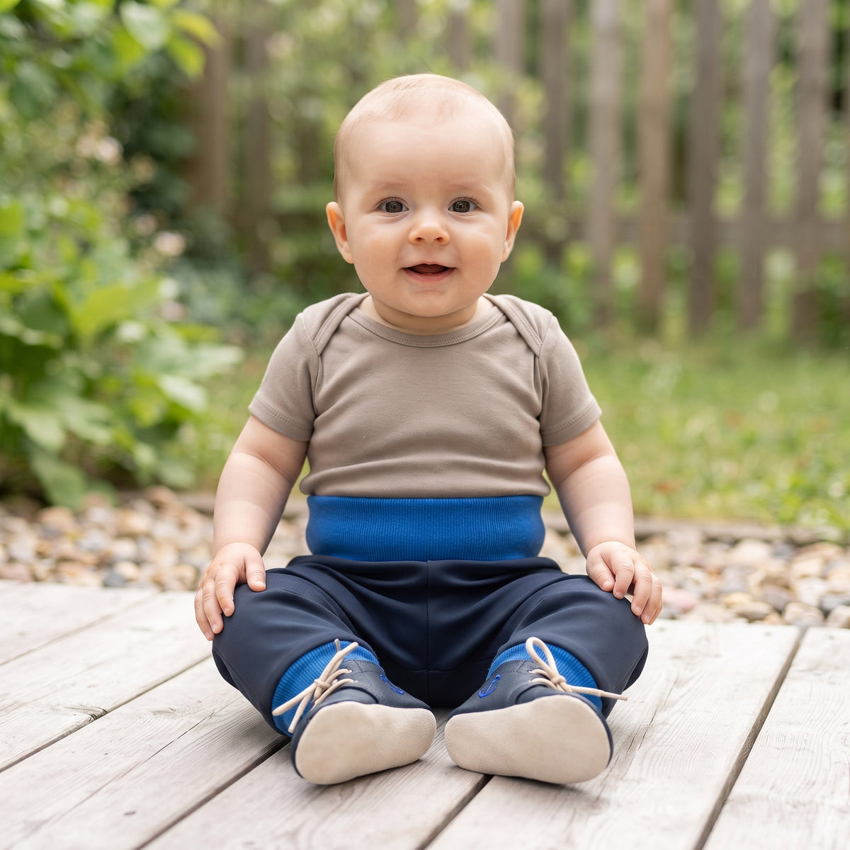 Dětské softshellové kalhoty s membránou Monkey Mum® - Noční obloha