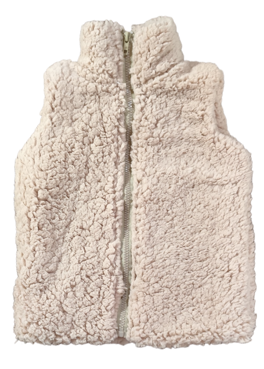 Beránková vesta Monkey Mum®  - Béžová