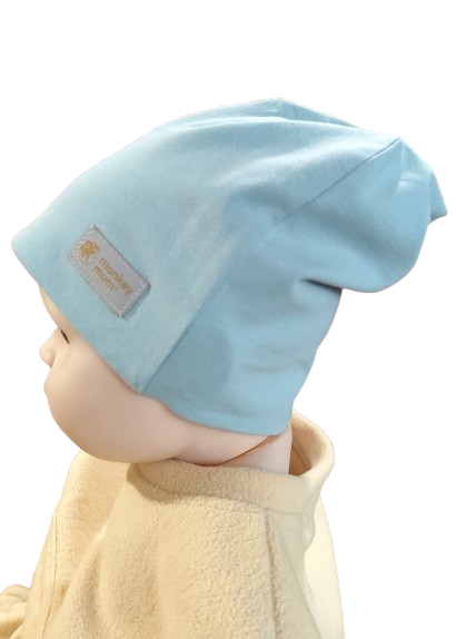Čepice Monkey Mum® - Světle modrá