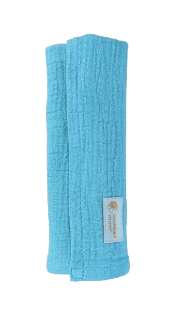 Mušelínová plenka Monkey Mum® - Mentolka