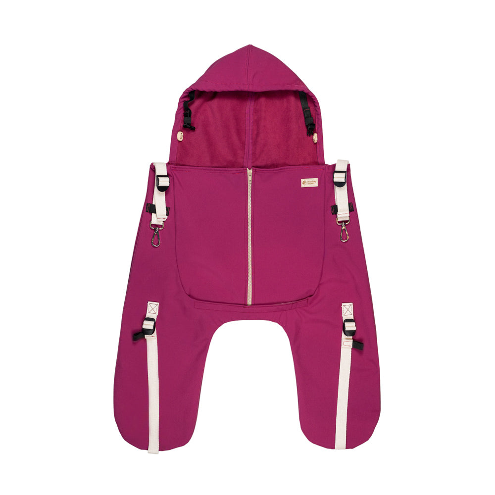 Monkey Mum® Zateplovací softshellová kapsa na nosítko nebo do kočárku Carrie - Beruška