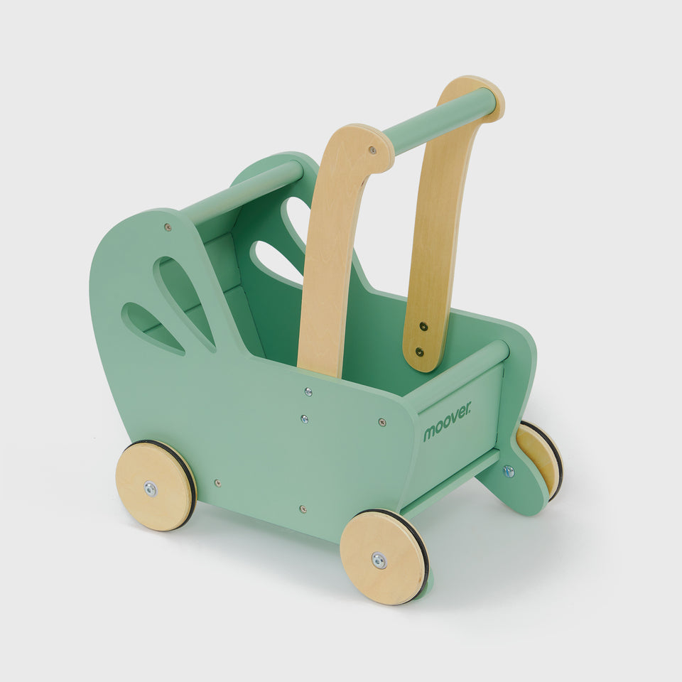 Moover Mini kočárek pro panenky - Zelený